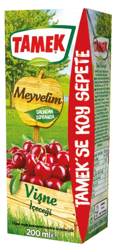 Tamek Vişne Suyu 200 ml x 6 adet