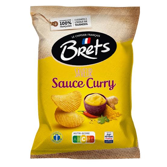 Bret’s Köri Aromalı Patates Cipsi – 125 g