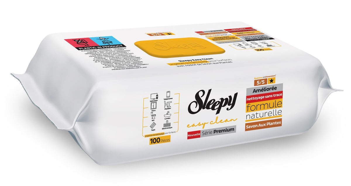 SLEEPY Yüzey Temizleme Havlusu - 100 Adet Arap Sabunu