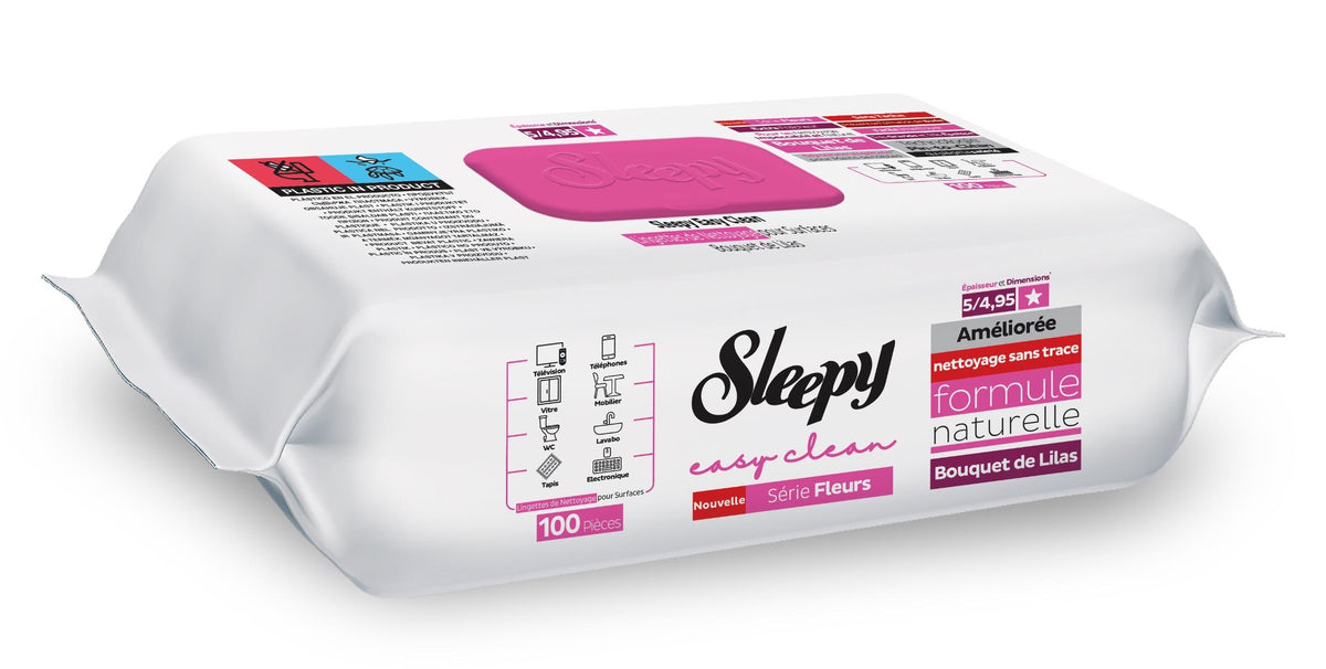 SLEEPY Yüzey Temizleme Havlusu - 100 Adet Lilyum