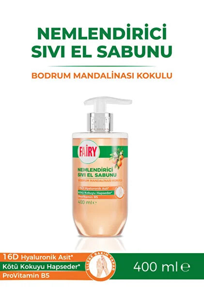 Fairy Nemlendirici Sivi Bodrum Mandalina Sabun 400 ml