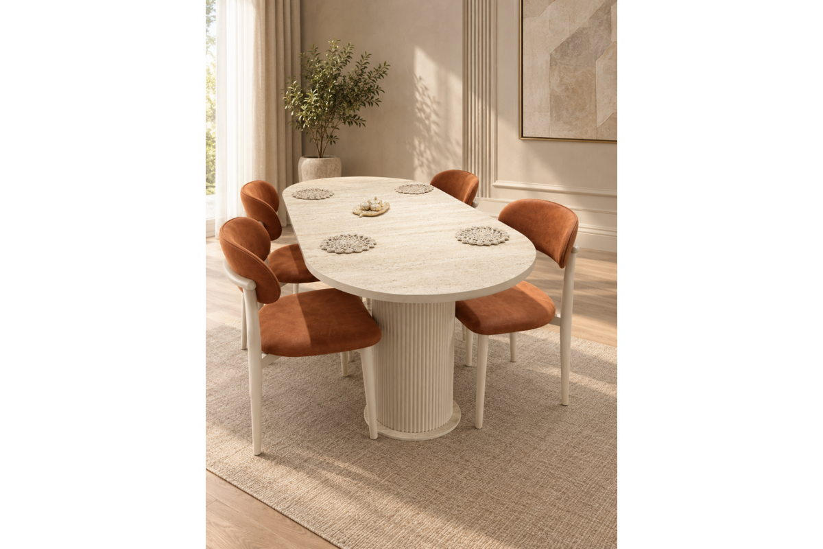 ARİYA · YEMEK ODASI TAKIMI %100 MDF