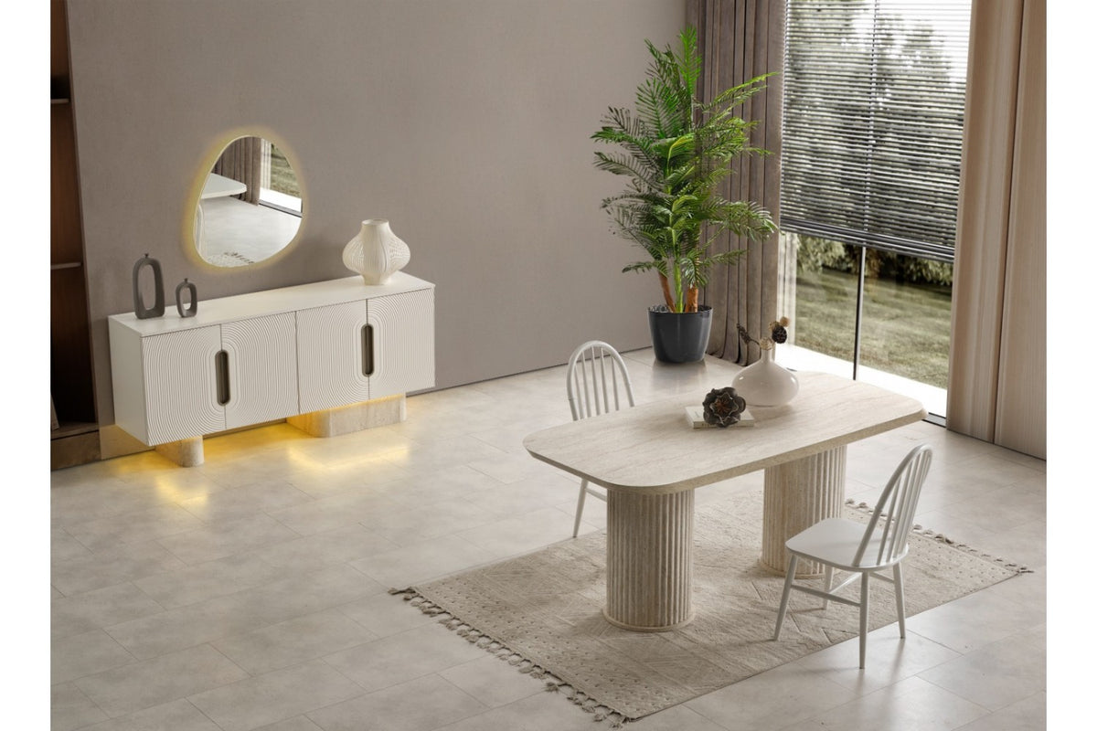 LUXİA · YEMEK ODASI TAKIMI %100 MDF