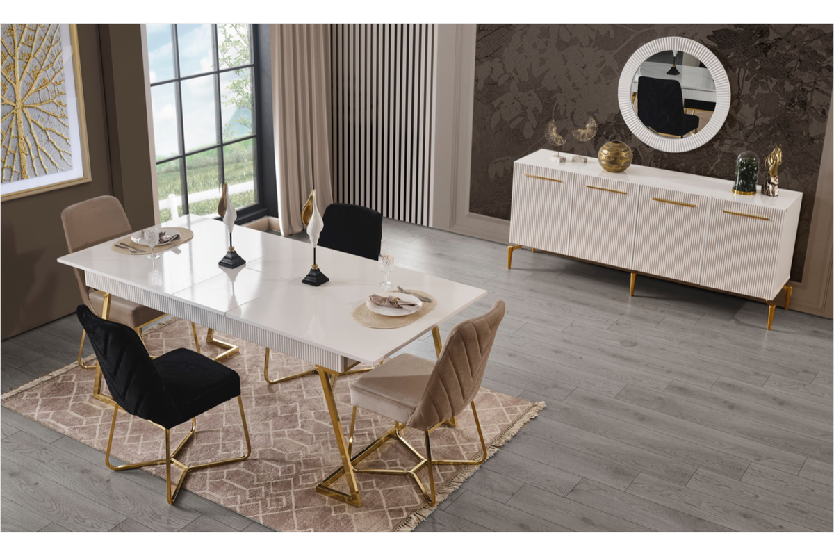 BEYKOZ AYTAŞI · YEMEK ODASI TAKIMI %100 MDF