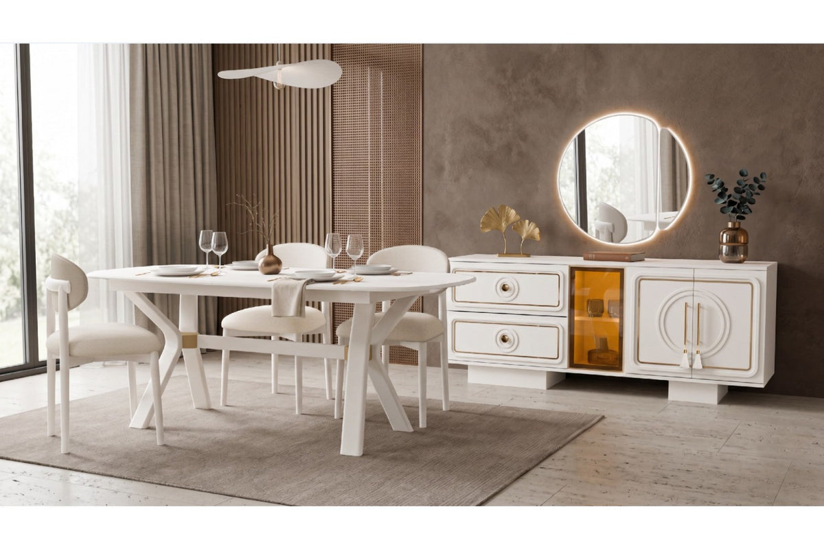 BEGONYA · YEMEK ODASI TAKIMI %100 MDF