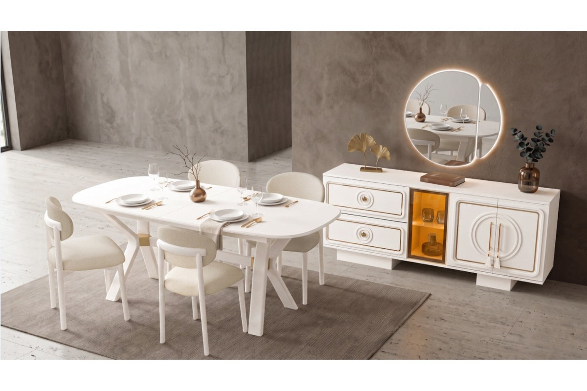BEGONYA · YEMEK ODASI TAKIMI %100 MDF