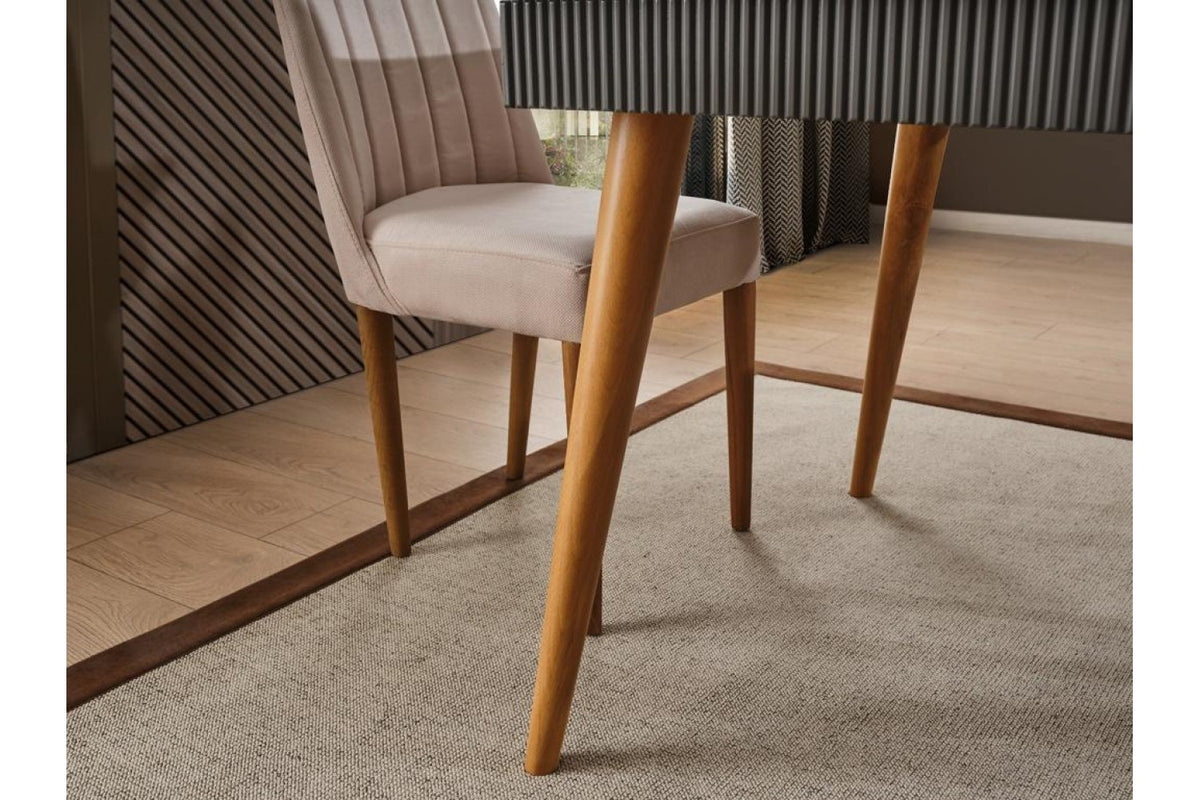 ÇIRAĞAN CEVİZ · YEMEK ODASI TAKIMI %100 MDF