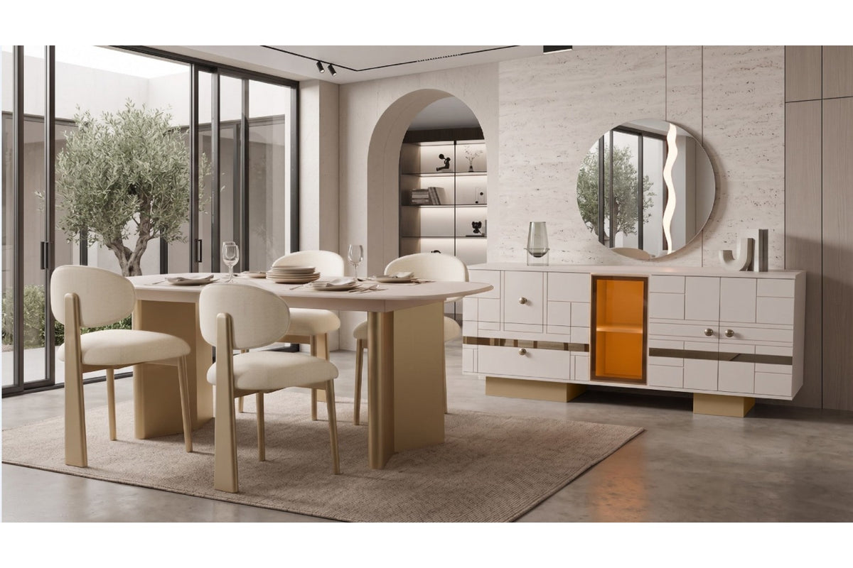 ZENİT · YEMEK ODASI TAKIMI %100 MDF