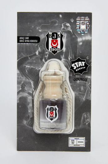 Beşiktaş Stat Araç Cam Dikiz Ayna Asma Kokusu 8 Ml (Odunsu Koku)
