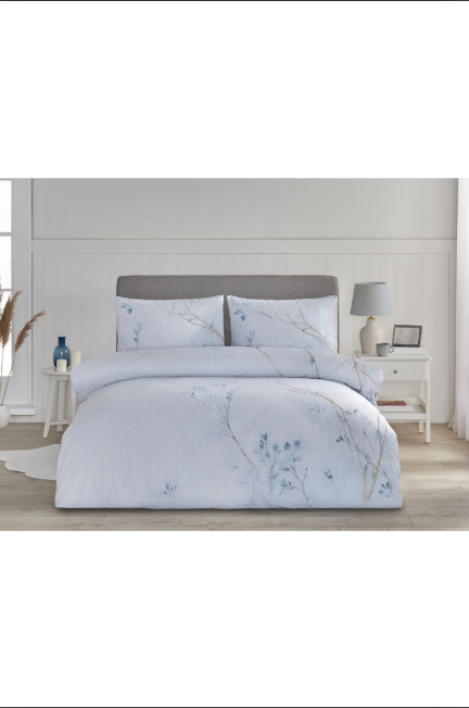 Floretta Bleu Reve Çift Kişilik Nevresim Takımı