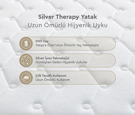 Yataş Bedding Silver Therapy DHT Yaylı Yatak