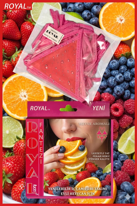 Yenilebilir Ananas Aromalı İç Çamaşırı Takımı