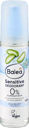 Hassas ciltler için deodorant spreyi, 75 ml