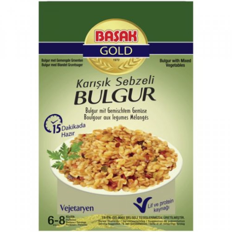 Başak Bulgur-Karışık Sebzeli 360gr