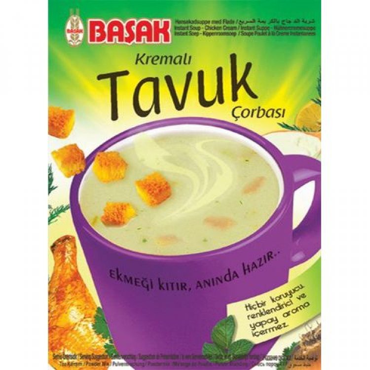 Başak Çabuk Ç. Kremalı Tavuk 22gr 4'lu