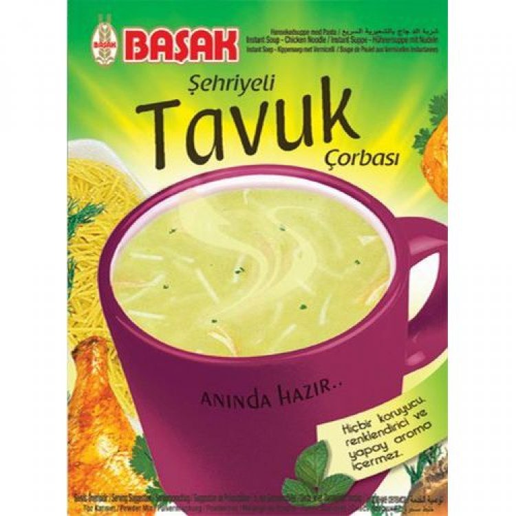 Başak Çabuk Ç. Şehriyeli Tavuk 22gr 4'lu
