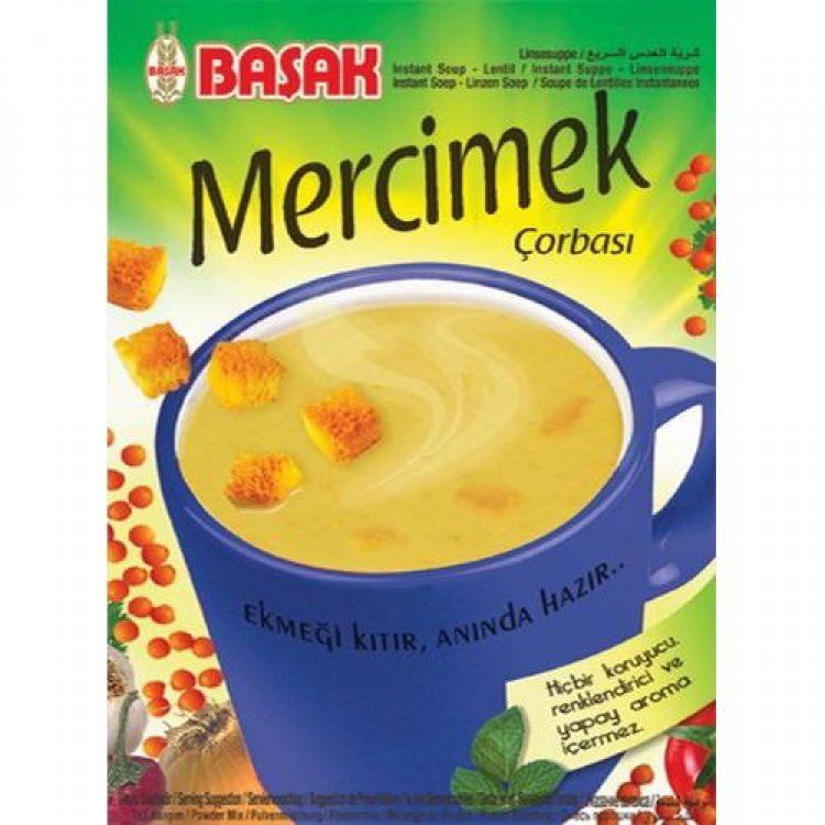 Başak Çabuk Çorba Mercimek 22gr 4'lu