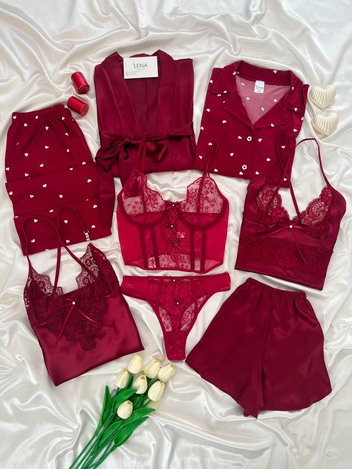 Cherry Red Çeyiz Seti
