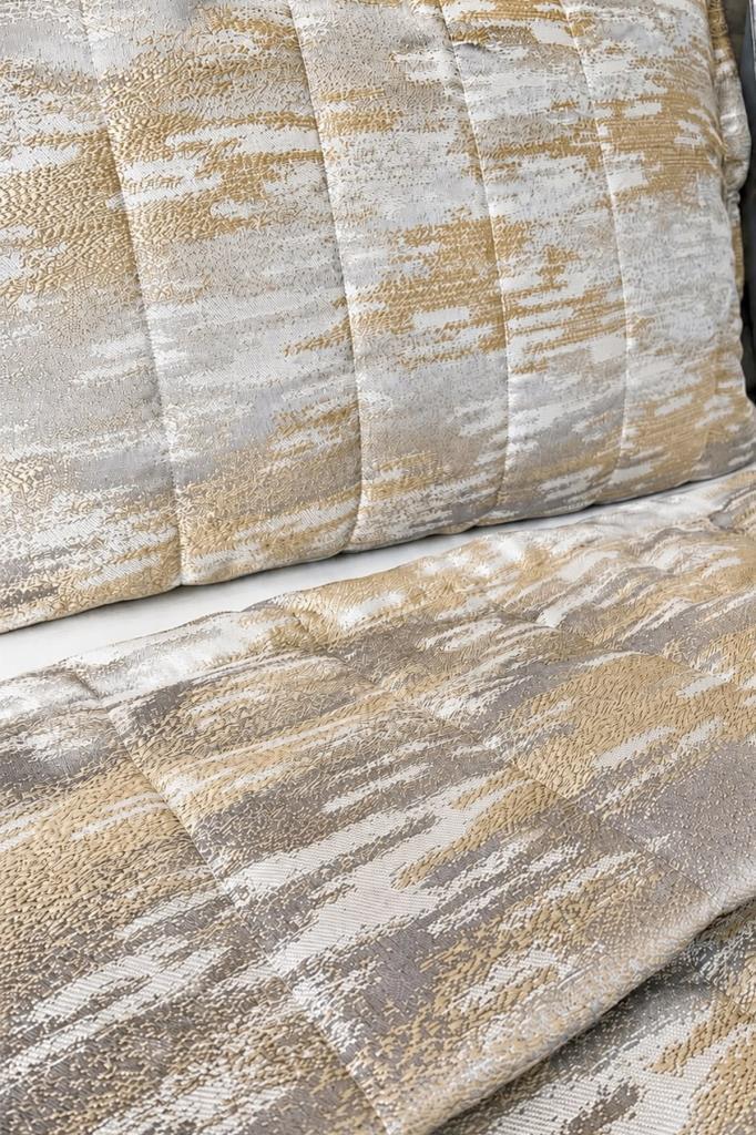 Cortina Çift Kişilik Yatak Örtüsü 240x250 cm Gold
