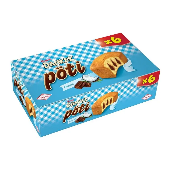 Ülker Dankek Pöti 6lı Hindistan Cevizli