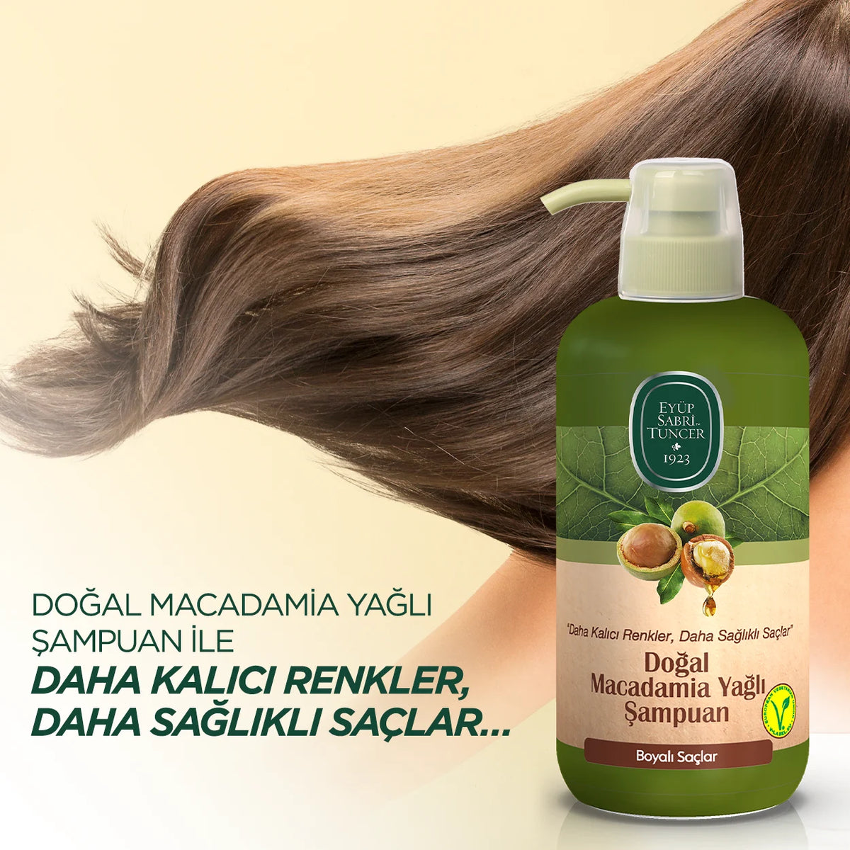 Eyüp Sabri Tuncer Doğal Doğal Macadamia Yağlı Şampuan 600 ml