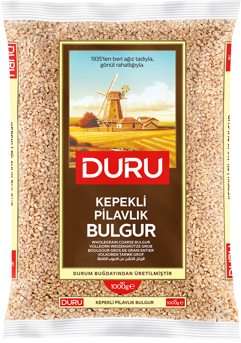 Duru Kepekli Pilavlık Bulgur 1000g