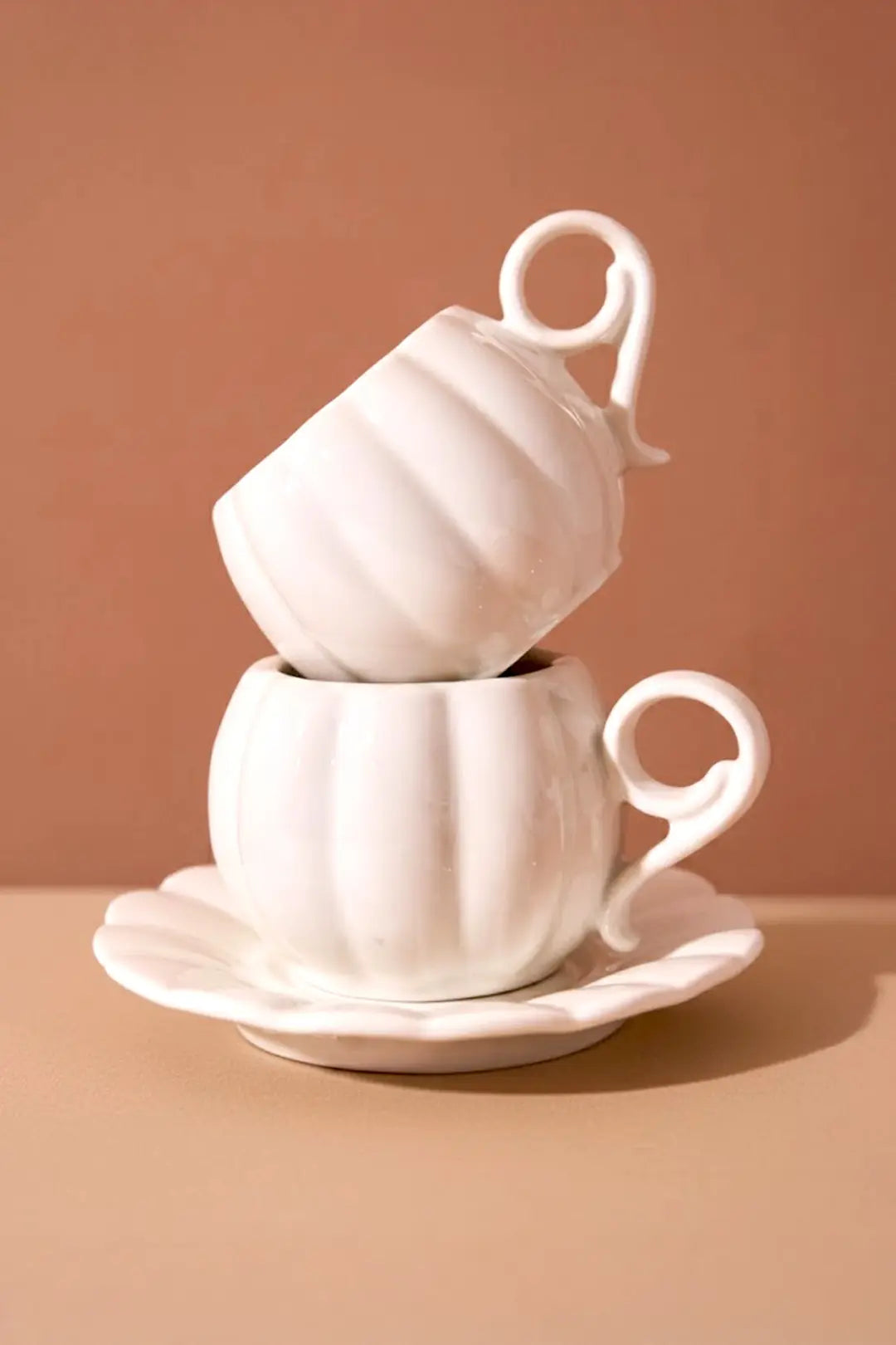Kitchen Life Pumpkin Porselen 6'lı Kahve Fincanı Takımı