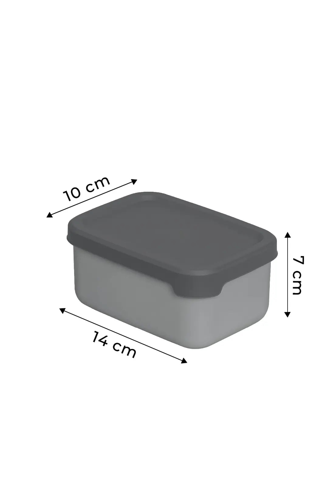 Kitchen Life 4’lü Dikdörtgen Saklama Kabı Seti (0,43ml-0,83ml-1.6L-2.6L) Mikrodalga ve Dondurucu Uyumlu