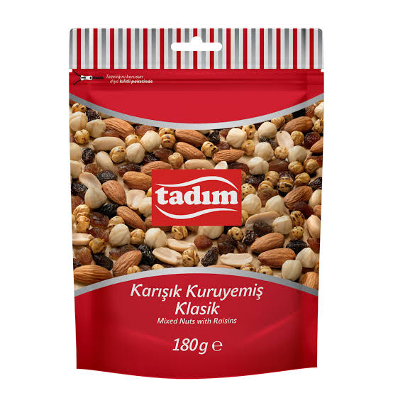 Tadım Kavrulmuş Karışık Kuruyemiş Klasik (Mit Cranberries) 150g