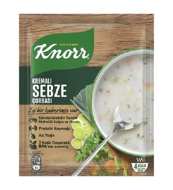 Knorr Kremalı Sebze Çorbası 65 gr