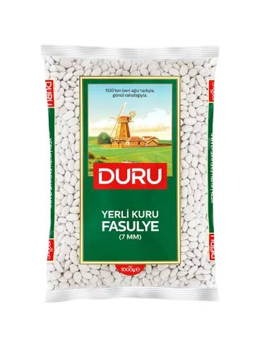 Duru Yerli Kuru Fasulye (7 mm) 1000g