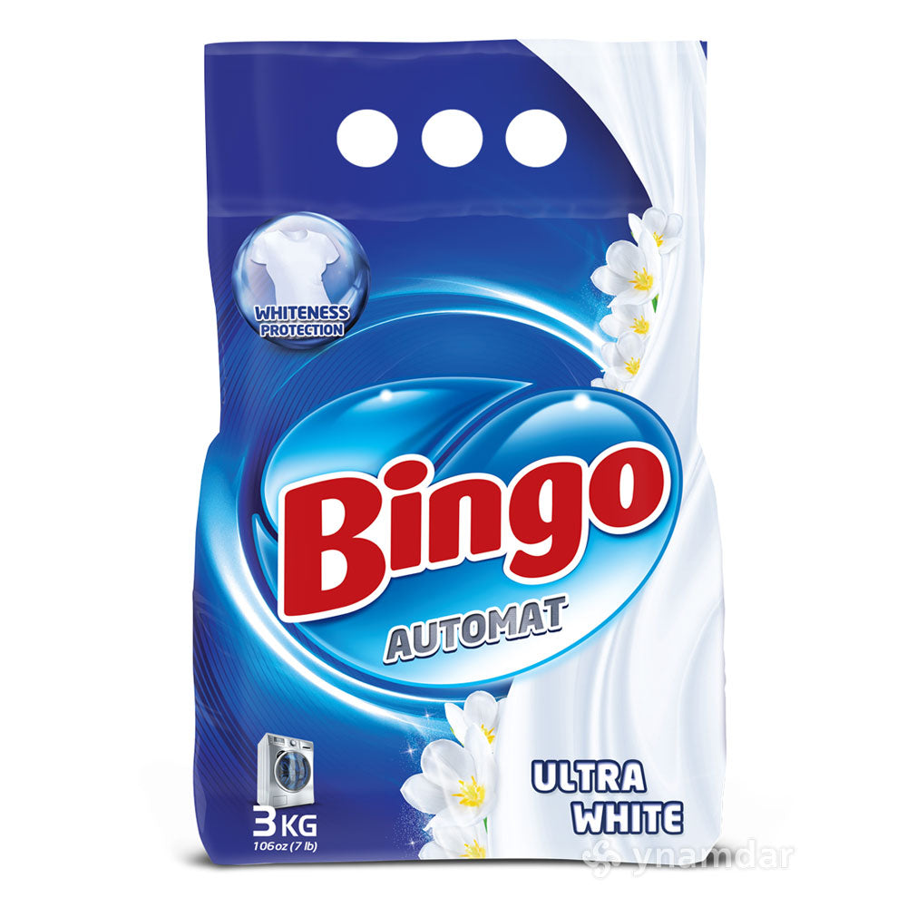 Bingo Toz Deterjan Bakım 3 Kg Ekstra Beyazlık