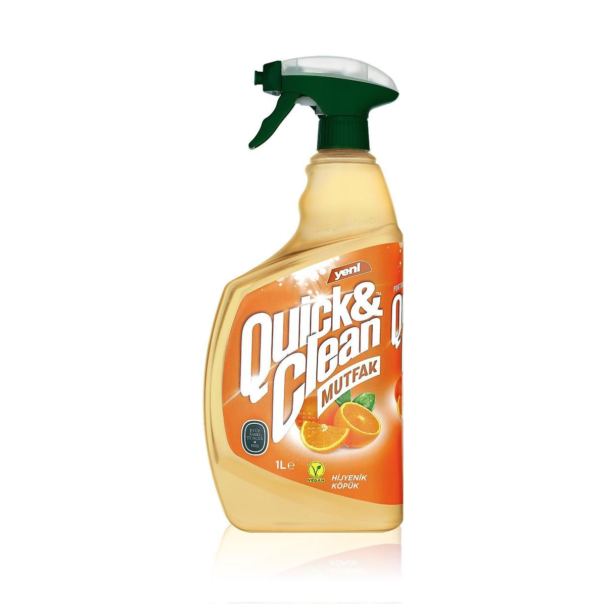 Eyüp Sabri Tuncer Quick & Clean Portakal Yağı & Sirkeli Mutfak Çok Amaçlı Yüzey Temizleyici 1lt