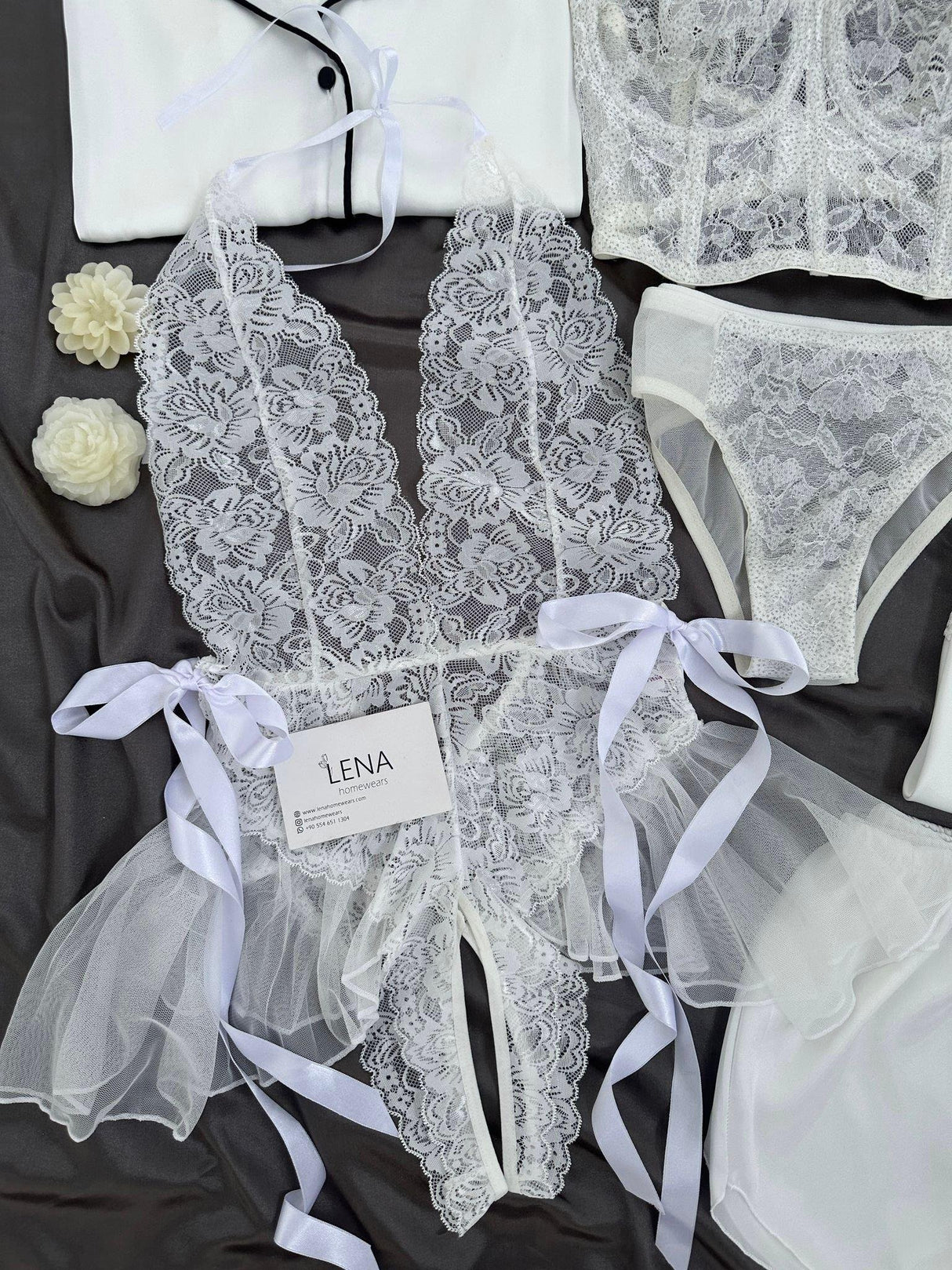 Premium Ecru Bridal Set
