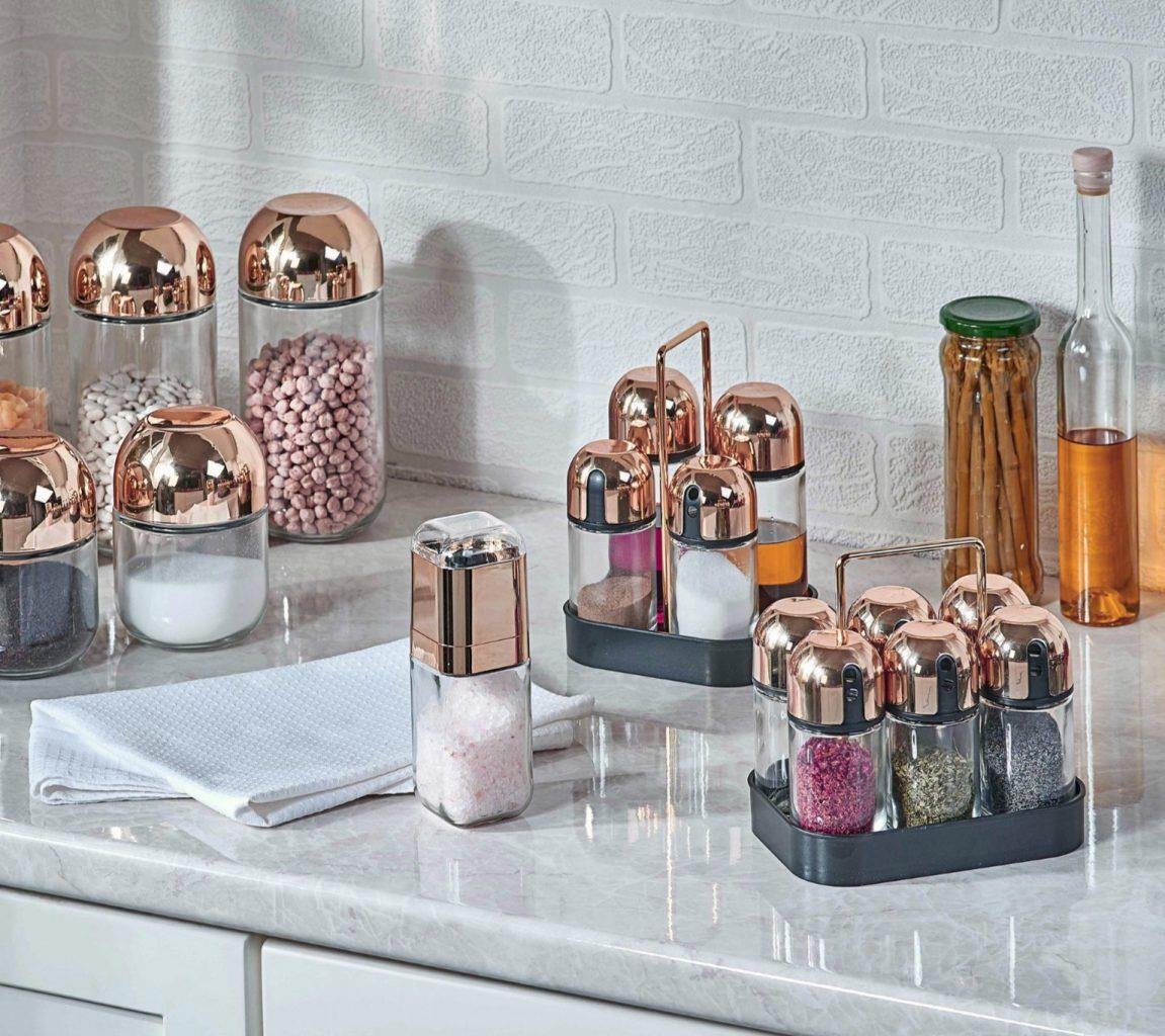 Taç Ev Renoir Vien Rosegold 6 Lı Baharat Seti