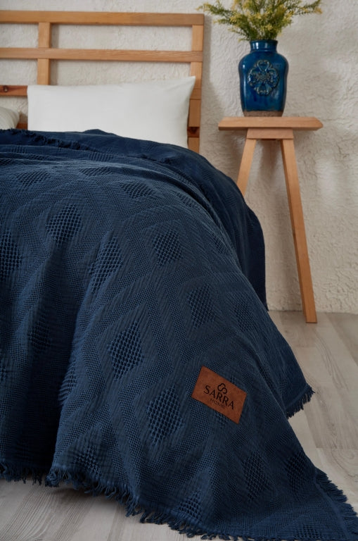 SARRA HOME AURA ÇİFT KİŞİLİK MÜSLİN ÖRTÜ