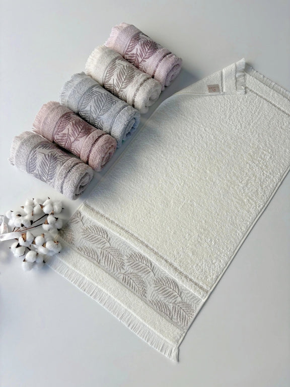 SARRA COMFORT 6'LI HAVLU - PALMİYE 50x90
