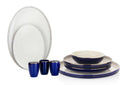 Schafer Adel Navy Blue Yemek Takımı 56 Parça-Lacivert
