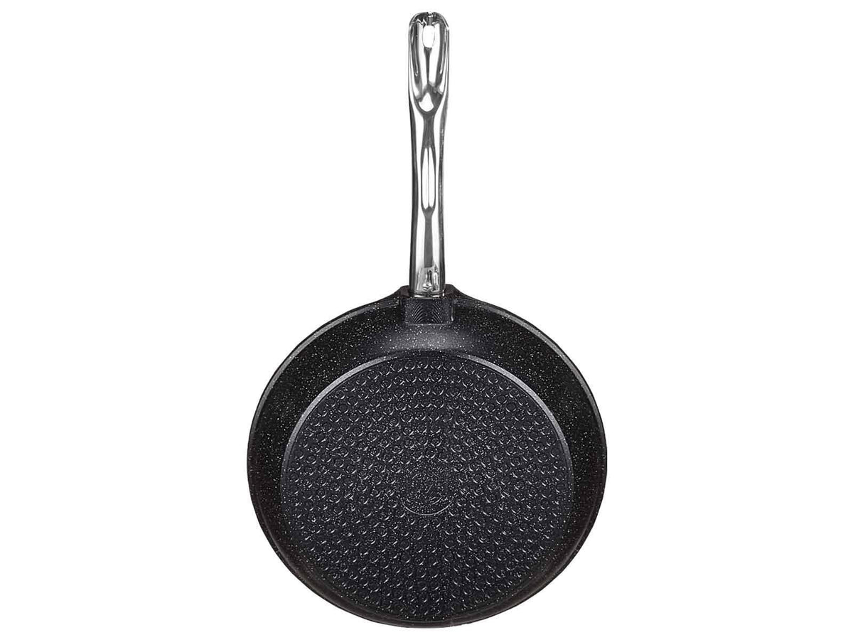 Taç İndüksiyon Döküm Tava 28 cm Siyah