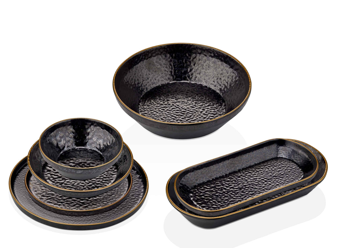 Taç Laterna Trieste 53 Parça 12 Kişilik Porselen Yemek Takımı