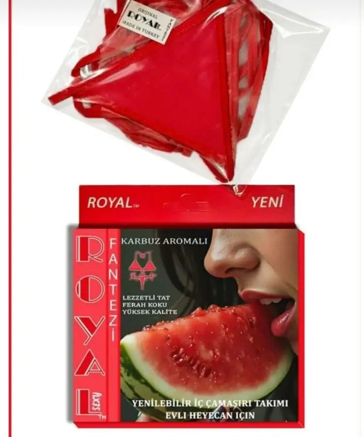 Yenilebilir Ananas Aromalı İç Çamaşırı Takımı