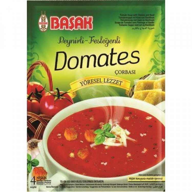 Başak Yöresel Çorba Domates Peynirli ve Fesleğenli 85gr