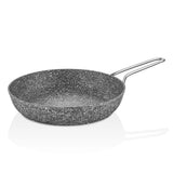 TAC EV MasterCook Tombik Gri Metal Sapli Tencere Seti  - 7 Parça