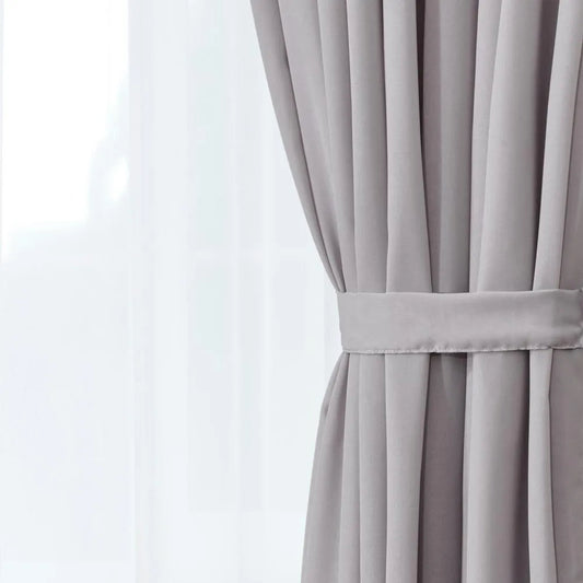 Evidea Soft Mori Fon Perde - Gri - 300x270 cm