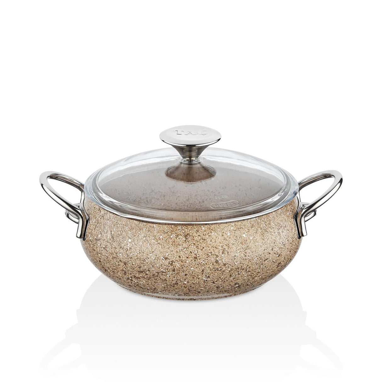 TAC EV MasterCook Tombik Cappicuno Metal Sapli Tencere Seti - 7 Parça