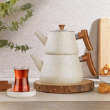 SCHAFER Solea Çaydanlık Takımı 3 Parça - Krem