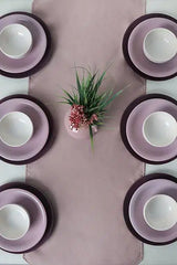 KERAMIKA Purple Mix Yemek Takımı 18 Parça 6 Kişilik 031-451-498