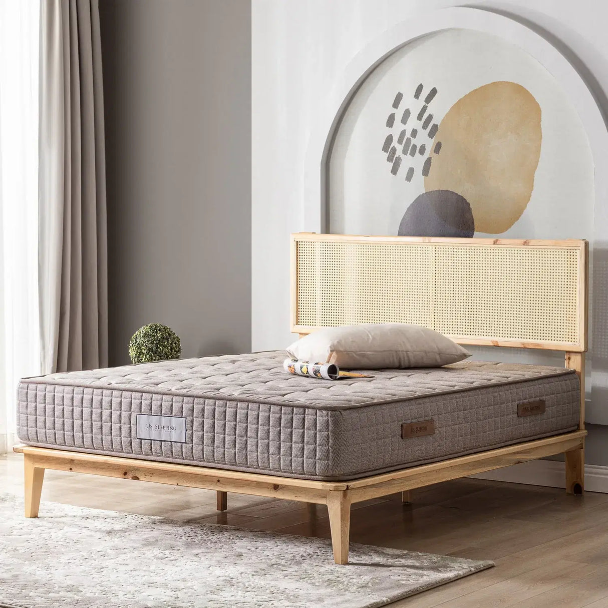 US SLEEPING Ultra Ortopedik Exclusive Seri Saracens Torba Yaylı Yatak 100x200