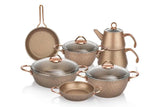 SCHAFER New Range Çeyiz Seti 11 Parça - Bakır