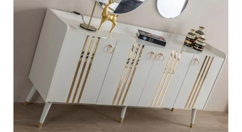 FLYMOB Lotus Beyaz Yemek Odası